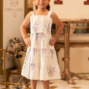 Girl’s Counture Floral Dress from Colombian designer Laura V.
